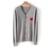 Maglione da donna designer cardigan ricamo uomo donna girocollo a V maglioni larghi classico abito da coppia