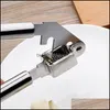 Fruit & Vegetable Tools Kitchen Kitchen, Dining Bar Home Garden Stainless Steel Garlic Press Crush Device Cooking Tool Hand Presser Crusher