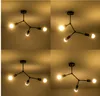 Molécula LED Teto Candelabro Iluminação Início Iluminação Lâmpada De Teto Quarto Pingente Candelabros Creative Home Luminária