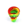 Silicone smoking Bowl 14mm Male Female Unbreakable Glass Bowls For Water Pipe