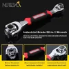 360 Degree Multipurpose Tiger Wrench 8 in 1 Tools Socket Works Universal Ratchet Spline Bolts Torx Sleeve Rotation Hand Tools 211110