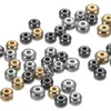 200 / mycket 6mm ccb charm spacer pärla hjul platt runda lösa pärlor för DIY smycken gör leveranser tillbehör