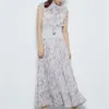 Japan Style Summer Flying Sleeve Print Slim Waist Vestidos Mujer Elegant Temperament Fairy Dress Simple Femme Party Robe 210514
