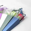 Bolsas de envoltura transparente de la caja de rosa de la flor de una sola flor Cajas coloridas para el festival de la boda Florist Flowers Gifts Packaging CG0474