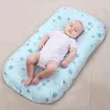 Född Baby Lounger Portable Nest Bed För Flickor Pojkar Bomull Spjälsäng Toddler Nursery Carrycot Co Sleeper Cribs