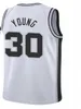 Tryckt San Antonio City Edition Basketball Jersey Victor Wembanyama Keldon Johnson Devin Vassell Zach Collins Cedi Osman Tre Jones Duncan Ginobili Malaki Branham