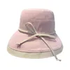 Wide Brim Sun Hat Cap Bucket Hat Sommar Travel Beach Sun Hat Packable Cap Outdoor Cap Upf 50+ Floppy Beach Tillbehör G220301