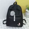 HBP Non- Canvas Backpack women's leaf decoration backpack small fresh college student schoolbag 3 sport.0018