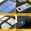 Powerful 294 LED Solar Lamp Outdoor IP65 Waterproof Street Motion Sensor Garden Induction Wall Light 800W Remote Control