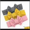 Baby, & Maternitycute Girl Headbands Knitted Born Baby Bows Haarband Turban Infant Head Bands Hairbands For Kids Girls Hair Aessories Drop D