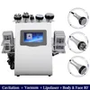US plug 2020 Hot Product 6 in 1 Vacuum Laser Radio Frequency RF 40K Cavi Lipo Slimming Ultrasonic Liposuction Cavitation Machine For Spa