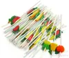 Roliga 50stycklar mycket parti använder plaststrålar, fruktdesign plast dricksstrålar, kreativa plastparti stråar sn523