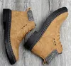 Men's Boots Spring And Autumn Winter Large Size Department Botas Hombre Leather Boot Sneakers Men Shoe