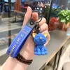 Kot Lalka Car Key Chains Rings Holder Silikonowe breloki ze zwierzętami Charms Cartoon Cute Mens Jewelry Accessories Gifts Breloki dla kobiet Torba wisiorek