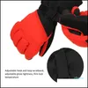 Ski Protective Gear Snow Sports & Outdoors1 Pair Winter Cycling Touch Screen Gloves Outdoor Sport Skiing Brushed Lining Waterproof Keep Warm