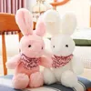 30 cm schattig konijn pluche speelgoed poppen hoge kwaliteit knuffeldier pop decoratie kinderen verjaardagscadeau speelgoed