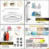 Bathroom Shees Hardware Bath Home & Garden Stainless Steel Corner Shelf Shower Shampoo Soap Cosmetic Kitchen Aessories Storage Organizer Rac