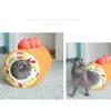 Fruit Tart Dog Cat Bed Cotton Cake Shaped Pet Bed For Cats Funny Cute Kitten Washable Sleep Cave Nest Winter Warm Cozy Cushion 210722