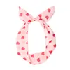 polka dot headband Rabbit ears grid head bands hair accessories girl trend French Korean style with Thick wire headbands 53style wmq930