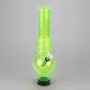 Style de longueur narguilé Shisha acrylique plastique eau Bongs Carb Cap Dab outils fumée brûleur à mazout tuyaux accessoires