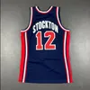 CHEN37 Редкие баскетбольные майки мужчины молодежь женщины Vintage USA 1992 J. Stockton High School Size S-5xl Custom Любое название или номер