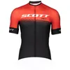 Scott Pro Team Męski Kolarstwo Krótkie Rękawy Koszulki Jersey Road Racing Koszulki Jazda na rowerze Topy Oddychające Sporty Outdoor Sports Maillot S21041964 \ t