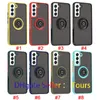 Matting Magnetic Ring Cases For Samsung A13 A03 A33 A53 5G Hybrid Hard PC Soft TPU Shockproof Protective Cover