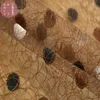 Cortina de lino empalmada de nido de pájaro de lujo transparente romana europea para sala de estar cocina dormitorio 210712