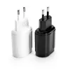 Dual USB Quick Phone Charger 2.4A 2 Ports EU Plug Adapter For iPad Cellphone Tablet