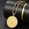 Pendant Necklaces Three Size Muslim Islam Turkey Ataturk Arab For Women Gold Color Turkish Coins Jewelry Ethnic Gifts303h