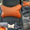 Coussins de siège, oreiller de cou, appui-tête de voiture pour toutes les saisons, Support de coussin en cuir, accessoires de produits automobiles