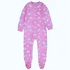 Kinderen Polar Fleece jongens en meisjes romper met voeten warme pyjama lente, herfst winter 211109