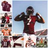 カスタムヴァージニアテックホッキーフットボールジャージマイケルVick Ncaa College Chamarri Conner Damon Hazelton Rayshard Ashbyemmanuel Belmar Hewitt Pollard King