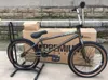 Metrô Premium BMX Bikes 20 'Rolamentos CLOSOS CRMO Goldnbrown