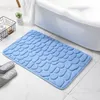 40 * 60 cm Cobblestone reliëf badkamer bad mat antislip tapijten in wastafel badkuip Zij vloer tapijt douchekamer Deurmat Memory Foam Pad DHL