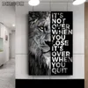 decorazione della parete del leone