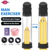 NXY Sex Pump Toys Agrandamiento del pene Sin vibrador para hombres Cock Penise Extenrde Erección Productos para adultos 1125