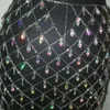 Belts Fashion Women Corset For Wide Rhinestone Crystal Bride Ladies Long Tassel Fringe Belt Waist Girdle Accessories