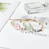 Starry getrocknete blume protuden konserviert frisch blume armband paar freundinnen geschenk ornament japanische und koreanische mode grenzüberschreitende pfirsichblüte