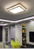 Modern Işık Lüks Yatak Odası Lambası Avizeler Yuvarlak LED Kristal Tavan Lambası Basit Ev Nordic Square Salon Oturma Odası