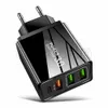 Chargeur USB type-c rapide à 4 Ports PD QC3.0, chargeur mural EU US, pour Iphone 11 12 13 14 15, tablette Samsung PC F1