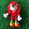 28cm Plüschtier der Igel Tails Knuckles Echidna Puppe Kuscheltiere Spielzeug Weihnachtsgeschenk