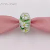 DIY Charm Bracelets  jewelry pandora murano spacer for bracelet making bangle Wild Flowers bead for women men birthday gifts wedding party  791638CZ
