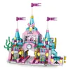 12 i 1 The City of Joy Castle Model Princess Girl Kits Byggnadsblock Bricks Toy