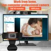 HD Webcam Webcamera 30FPS 1080P 720P 480P PC Camera Ingebouwde geluidsabsorberende Microfoon Video Record voor Computer PC Laptop A870 Retail Doos