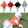 犬のアパレルすべての季節のペットの服のためのペットの服のための服のオーバーオールジャンプスーツ子犬猫の服のコート厚いペットチワワ