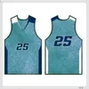Maillot de basket-ball hommes rayures manches courtes chemises de rue noir blanc bleu Sport chemise UBX1Z700