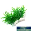 Garden Decorations 2pcs Plastic Artificial Aquatic Plants Grass Weeds Underwater Fish Tank Landscape Aquarium Decoration Ornament Accessories