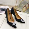 Dress Shoes 2021 Design Woman Sex Pointed Toe Zapatos De Mujer Rhinestone Moon Sling Back Ladies Pumps Bling Star Thin High Heels