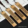 Marque-page ancien chinois Art traditionnel Style rétro en bois creux signets pour livres cadeau créatif amis école papeterie